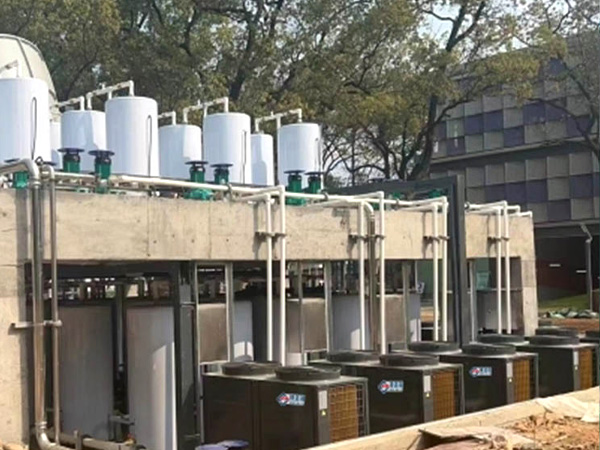 配套民宿空氣能模塊熱水案例